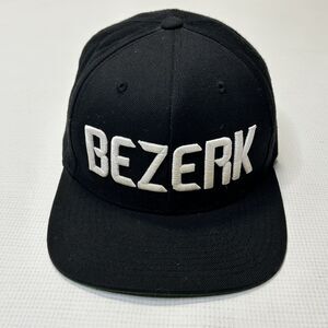 Bezerk 3D Embroidered Black Youth Kids Hat By THE CLASSICS YUPOONG